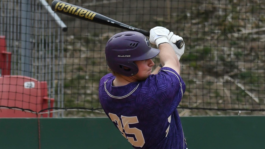 Riley Baasch drilled his team-leading 10th home run of the season in the second inning