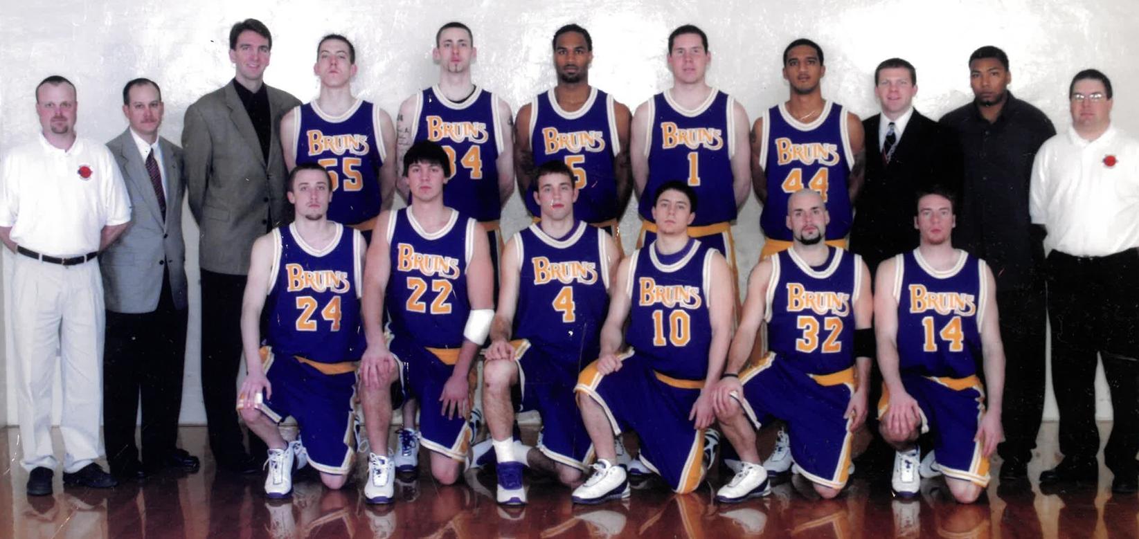 2003-04 BU Men's Basketball Team