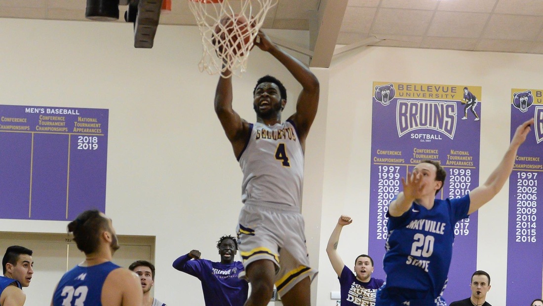 Isaiah Bates scored a season-high 16 points and added eight rebounds off the bench in BU's loss at Mayville State on Saturday evening.