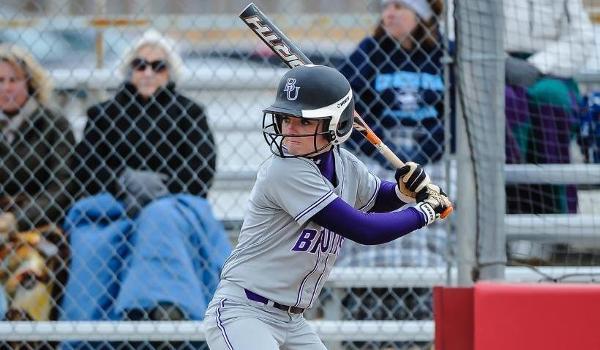 Shelby Kindelin blasted a grand slam in the 10-0 win in the opener.