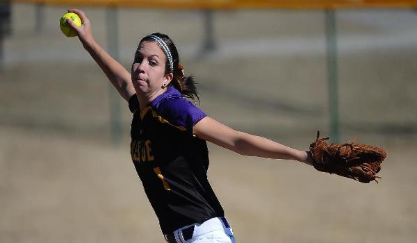 Kelli Fisher struck out 10 while tossing a three-hit shutout
