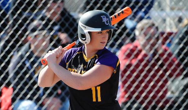 Ashley Gigax hit her team-leading 21st home run of the season in the loss.