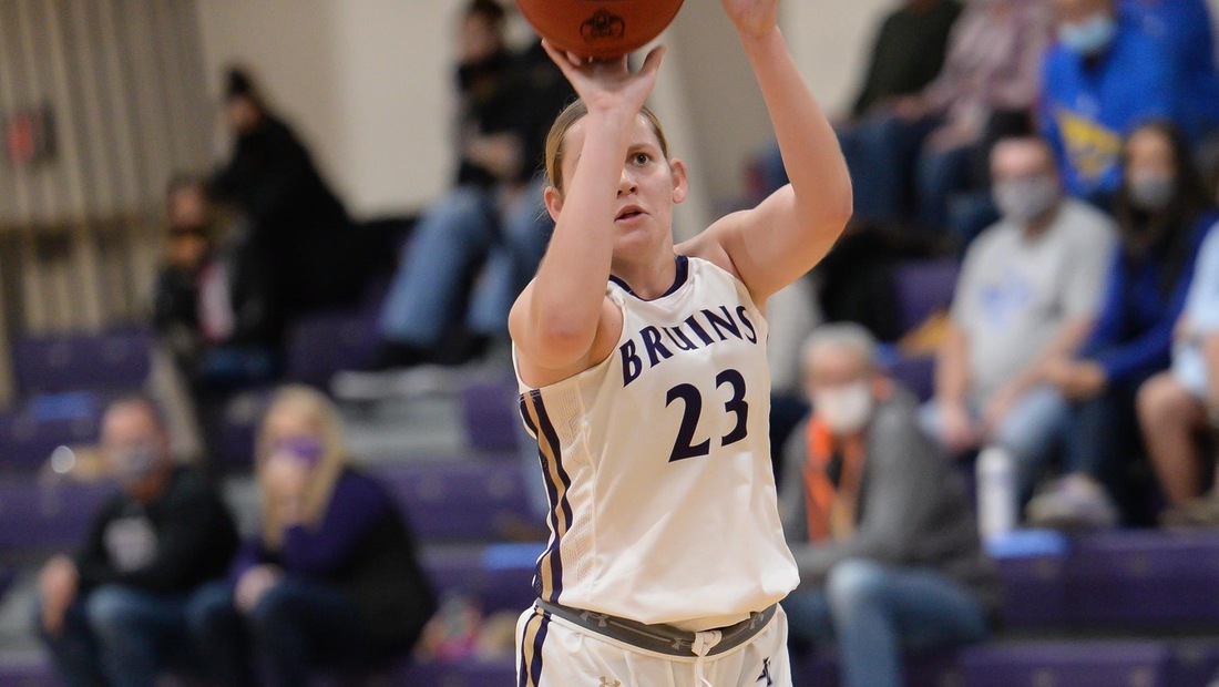 Sophomore Delaney VanBlaricon scored a season-high 10 points in the loss.