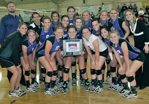 BU claims MCAC Volleyball Tournament title