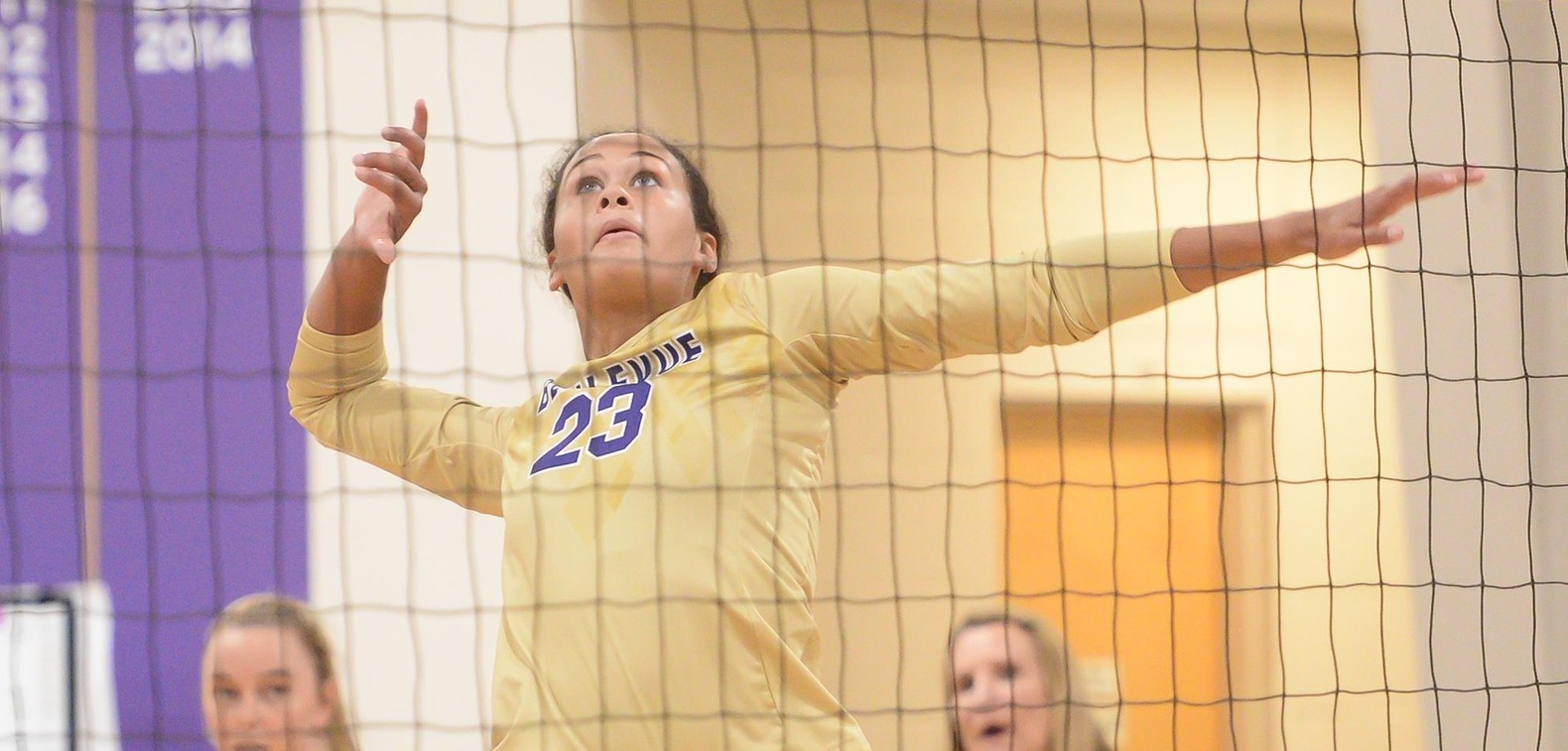 Eve Fountain hit .321 and led the Bruins with 14 kills in their season-opening win over Montana Tech