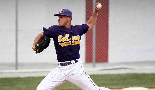 Kyle Kinman struck out a school record 22 batters in the opener.