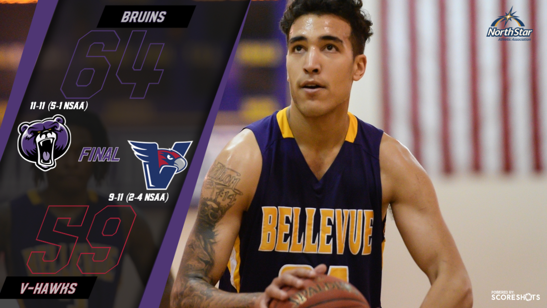 Justin Bessard led the Bruins with 16 points and three rebounds.