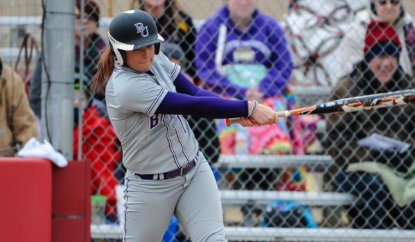 Ashley Gigax went 5-for-7 with four RBIs and a home run in the doubleheader.