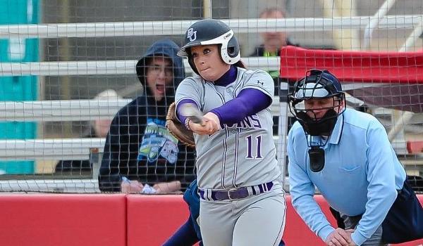 Ashley Gigax went 2-for-3 with two home runs, three runs and two RBIs in game two.