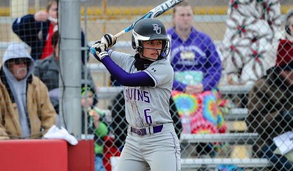 Katy Shupe went 1-for-2 with two runs scored and three RBIs in the finale.
