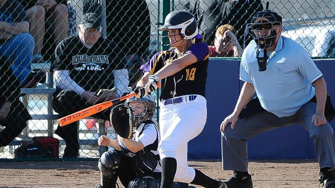 Courtney Schendt's three-run double highlighted the Bruins' six-run third inning in the win over Dakota State.