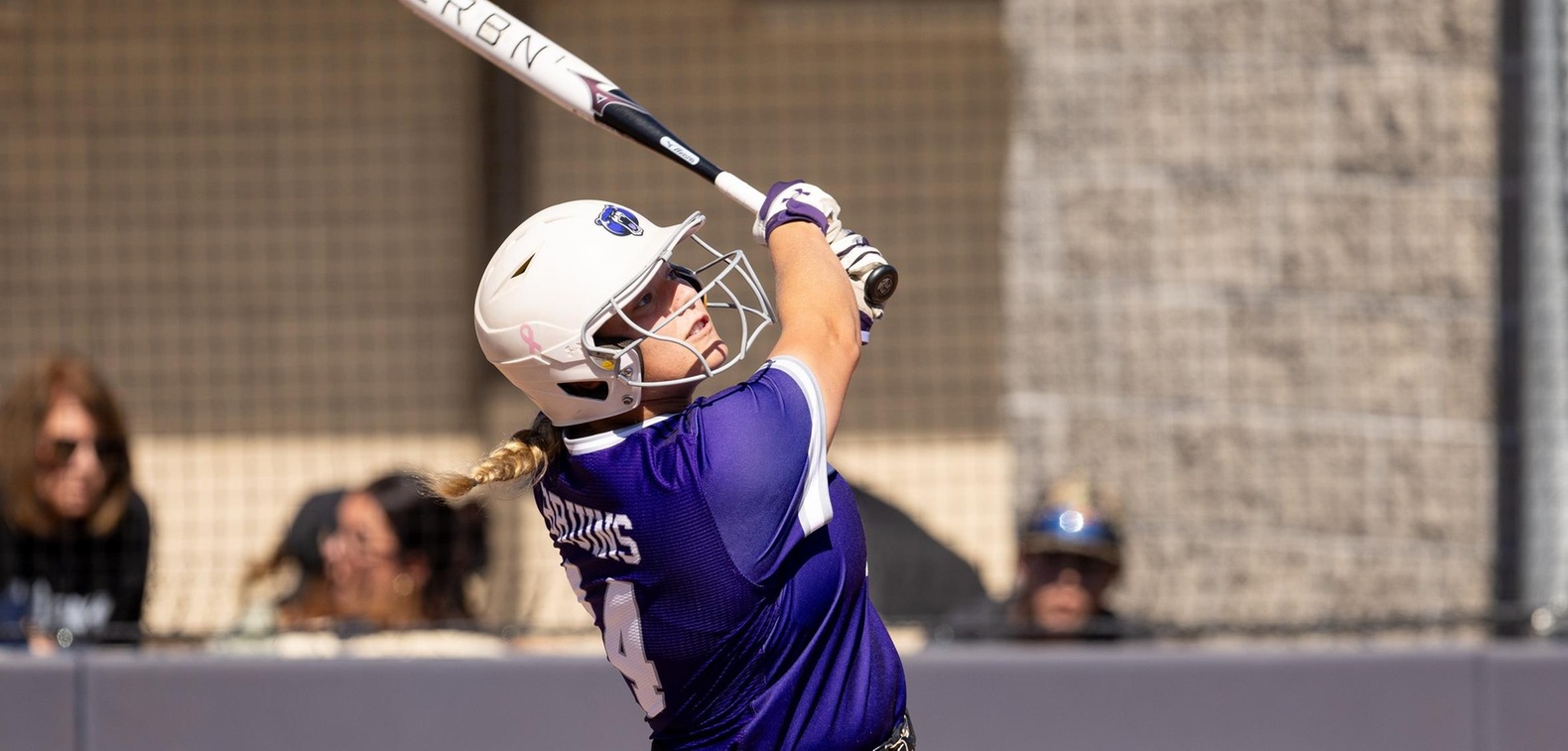 Katie Cunningham went 5-for-7 on the day with two home runs and four RBIs.