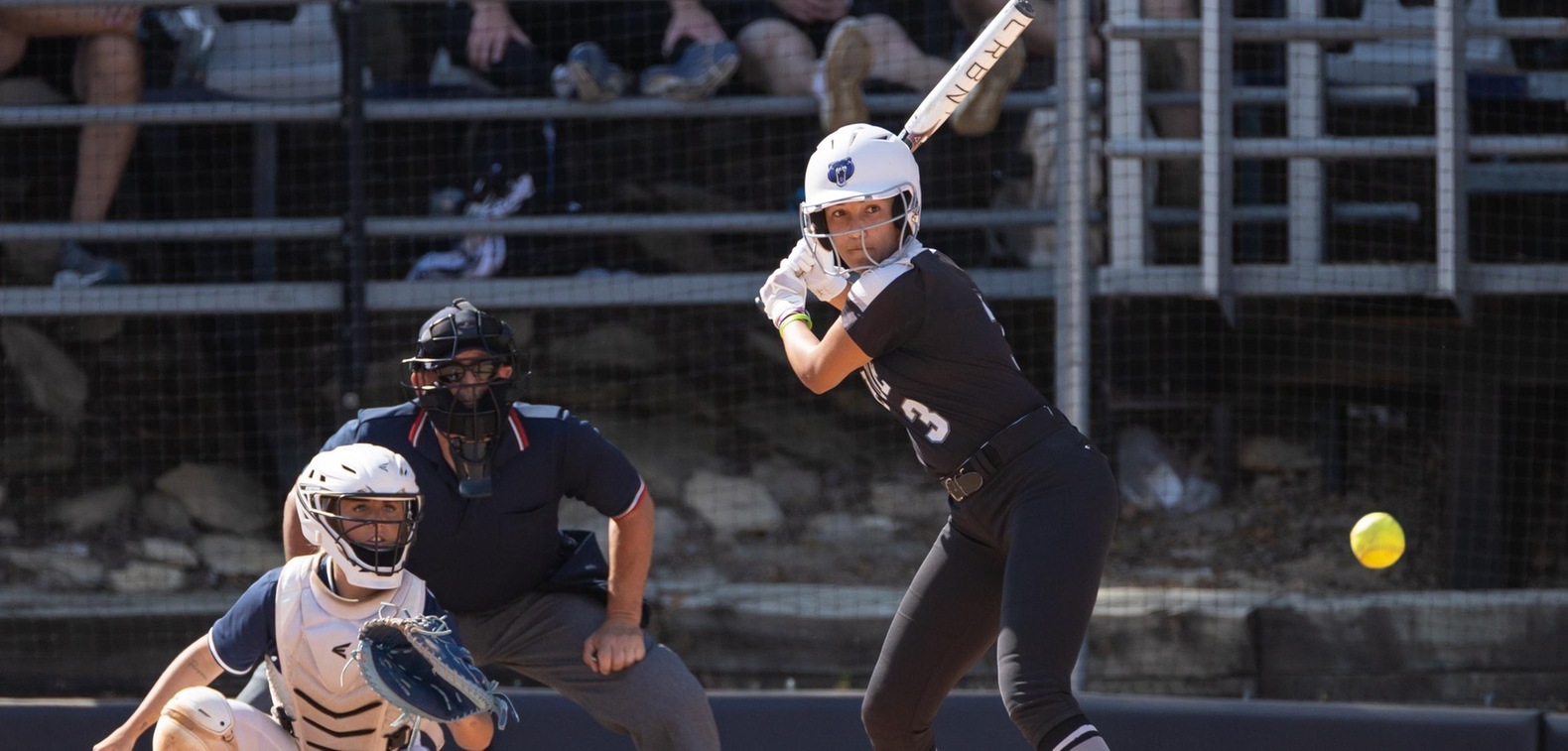 Breanne McMurtry went 2-for-3 with a home run and two RBIs to lead the BU offense.