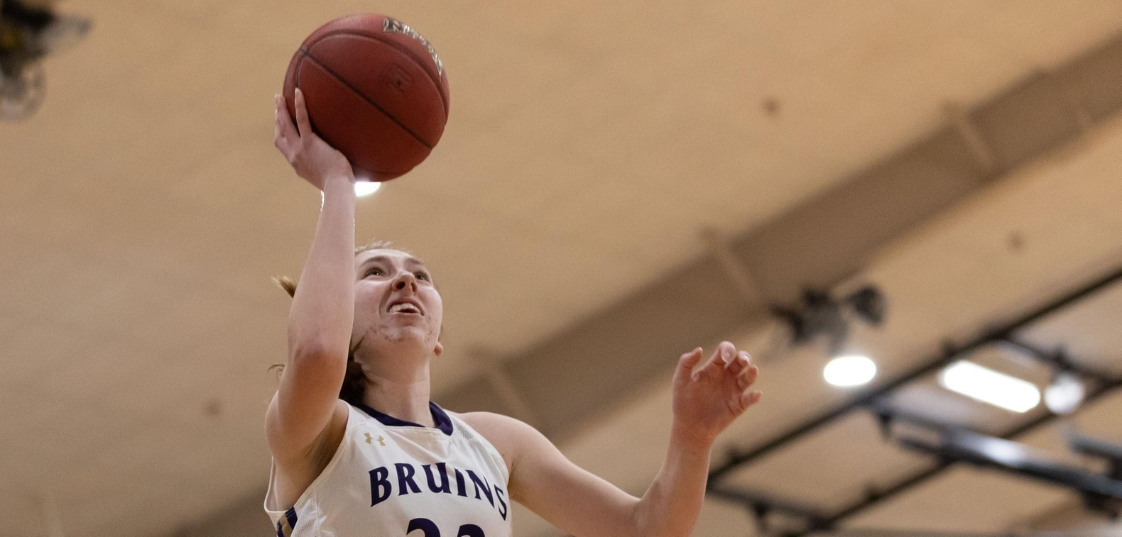 Faith Ross scored 15 points, grabbed seven rebounds, and handed out three assists for the Bruins on Monday night.