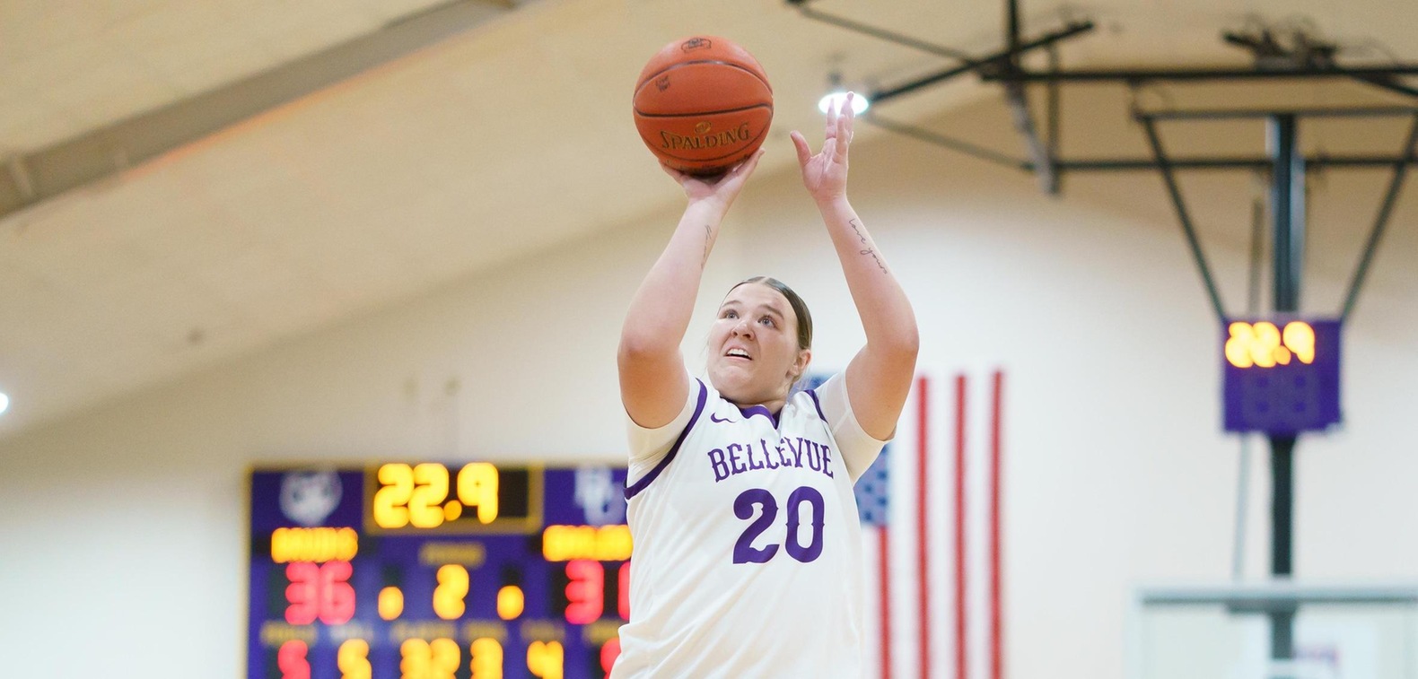 Danielle Coyer scored a career-high eight points in the loss