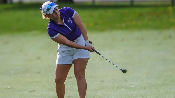 On Monday, Morgan Hazzard shaved five strokes of her previous best round this season