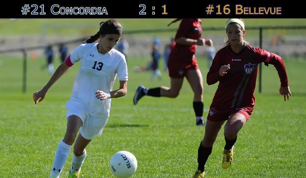 Michelle Dolder scored Bellevue's first goal of the season on Saturday evening