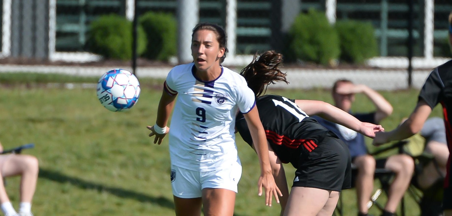 Courtney Wallingford's first goal of the season proved to be the game-winner on Saturday.