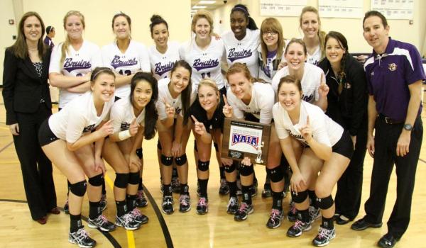 Bruins win MCAC Tournament title with sweep over Waldorf