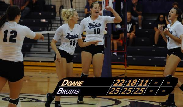 Bellevue swept Doane Monday evening and have now won seven of eight