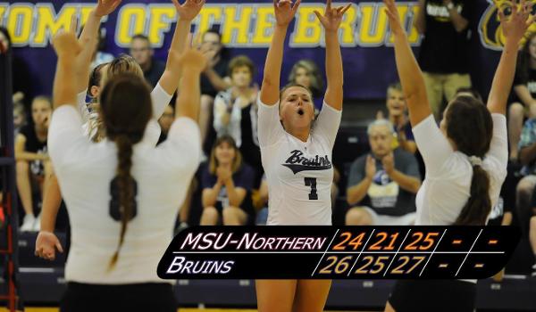 Bellevue ran their win streak to four with a sweep of MSU-Northern