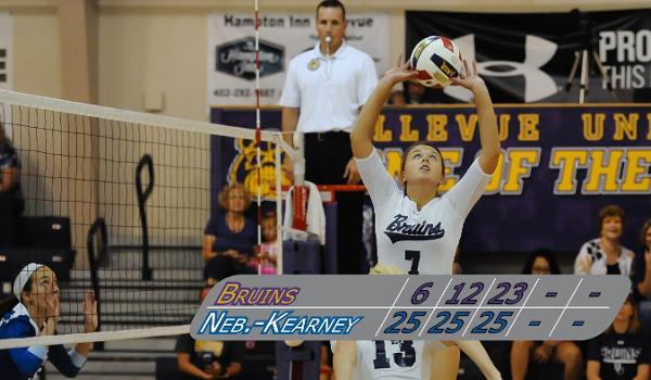 Beth Walker led Bellevue with 17 assists and was second with five kills and seven digs on the evening