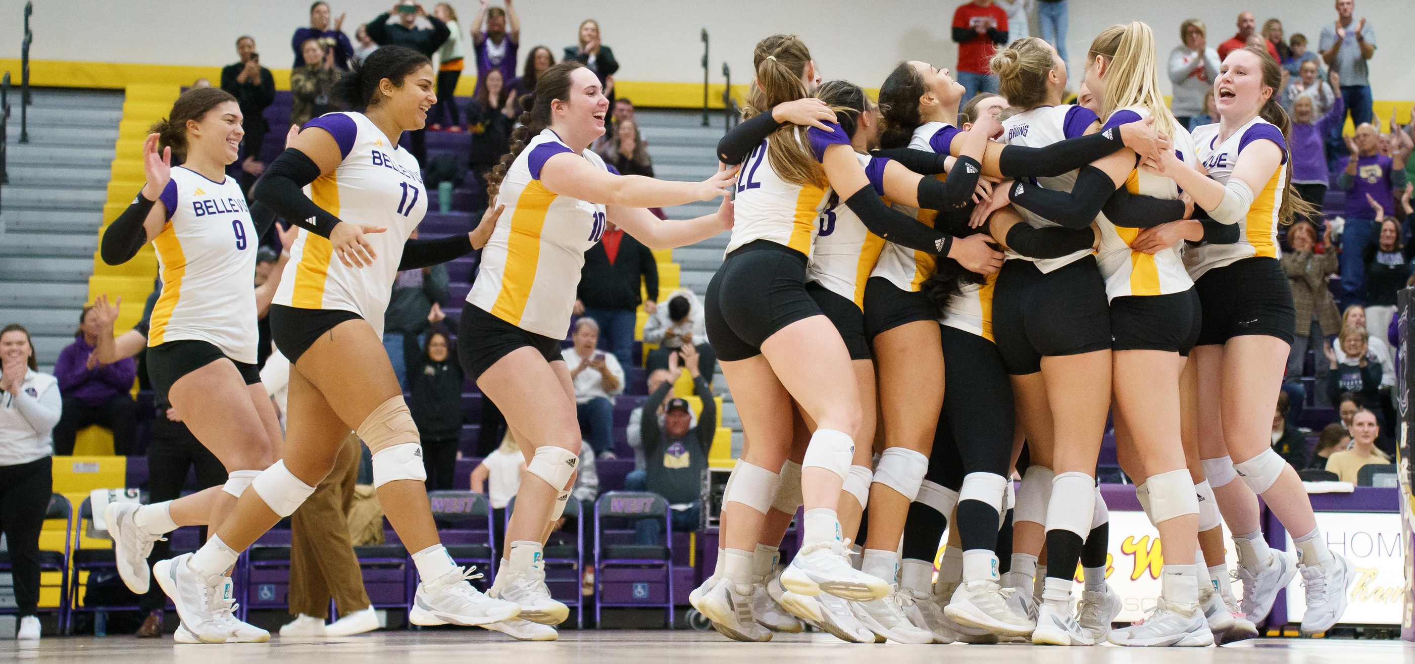 Bruins punch ticket to Sioux City with four-set win over TWU